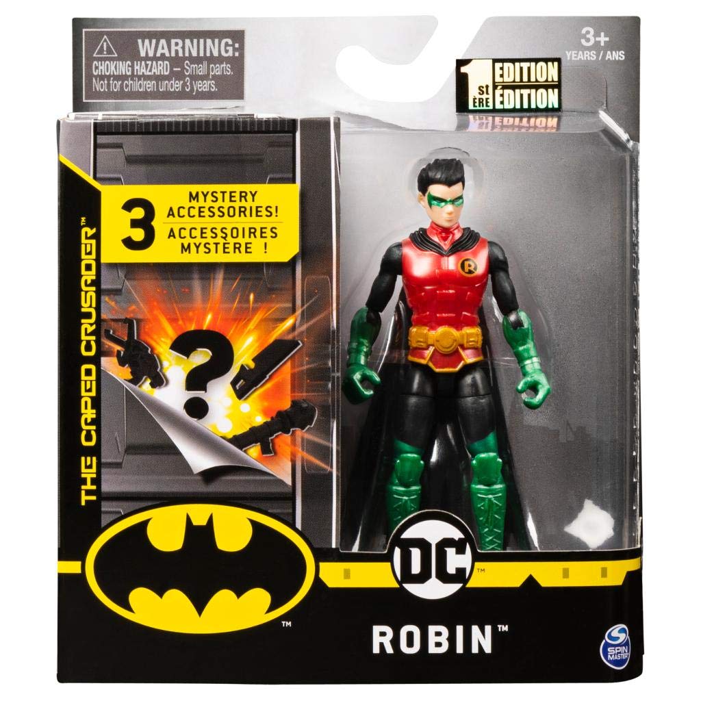 DC Batman 2020 Guardian Robin (Metallic) 4-inch Action Figure by
